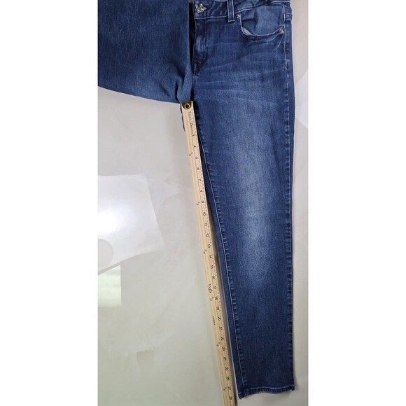 Michael Kors Women's Size 8 Skinny Leg Medium Wash Blue Denim Jeans - Picture 5 of 10